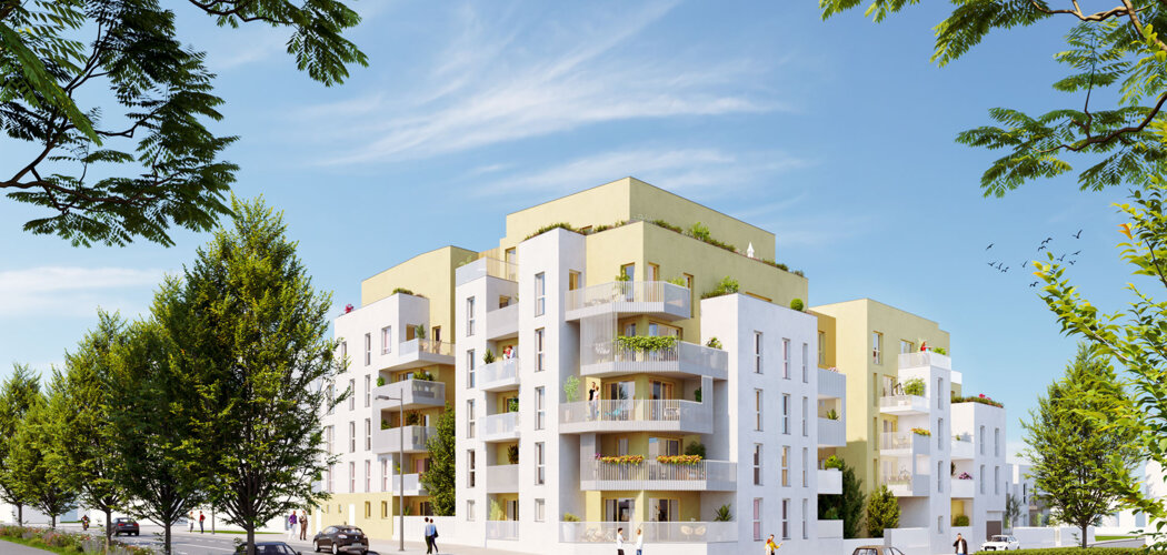 Programme immobilier neuf Le Roosevelt - Bron à deux pas  du tram T2 Essarts-Iris (69500) - Référence : 9492