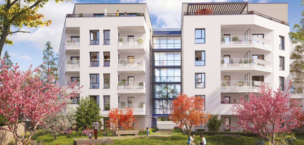 Programme immobilier neuf PRISME - Bron à proximité des écoles commerces et transports (69500) - Référence : 15144