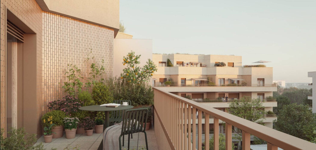 Programme immobilier neuf NOVA - Bron proche du parc Rosa Parks (69500) - Référence : 16065