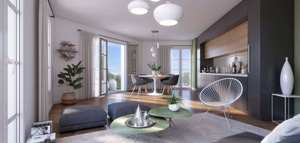 Programme immobilier neuf LA COLLINE - Bron - Bron quartier Clairière proche de la Part-Dieu (69500) - Référence : 16067