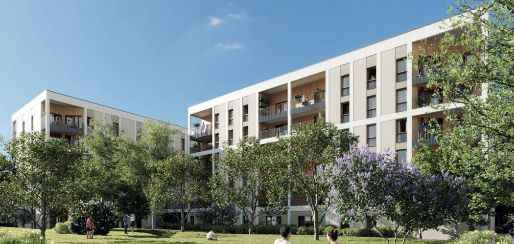 Programme immobilier neuf LA COLLINE - Bron - Bron quartier Clairière proche de la Part-Dieu (69500) - Référence : 16067