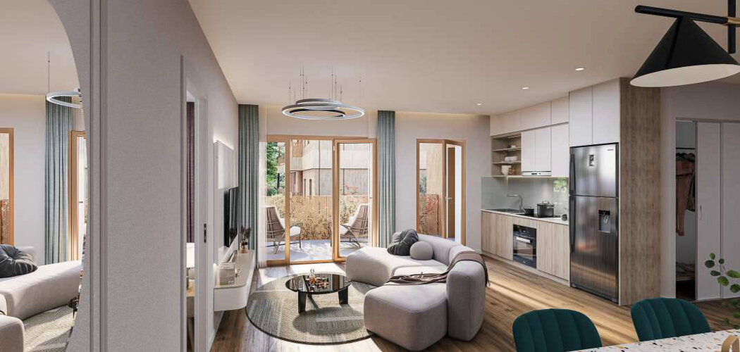 Programme immobilier neuf URBANATURA - Bron quartier de la Clairière à deux pas du tramway T2 (69500) - Référence : 11867