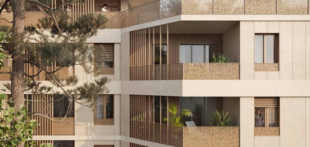 Programme immobilier neuf URBANATURA - Bron quartier de la Clairière à deux pas du tramway T2 (69500) - Référence : 11867