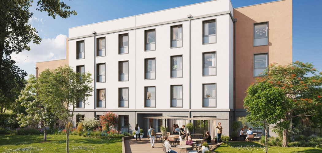 Programme immobilier neuf LE STUDEO - Bron résidence étudiante connectée au cœur de Lyon en 20 minutes (69500) - Référence : 16066