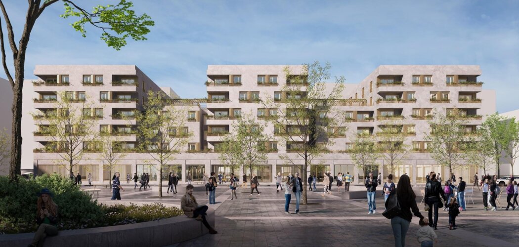 Programme immobilier neuf Résidence LES PRALINES - Bron : résidence séniors face au Pôle Hospitalier Lyon Est, confort et investissement LMNP (69500) - Référence : 15616