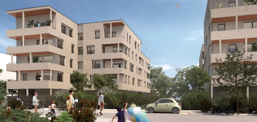 Programme immobilier neuf Côté Parc - Bron vivre dans la ZAC de la Clairière entre nature et dynamisme (69500) - Référence : 16069