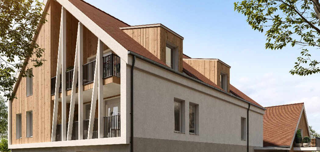 Programme immobilier neuf VILLA ARBORA - Bruebach vie villageoise aux portes de Mulhouse (68440) - Référence : 17453