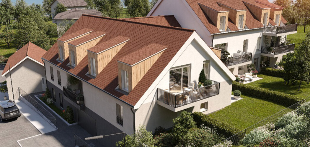 Programme immobilier neuf VILLA ARBORA - Bruebach vie villageoise aux portes de Mulhouse (68440) - Référence : 17453
