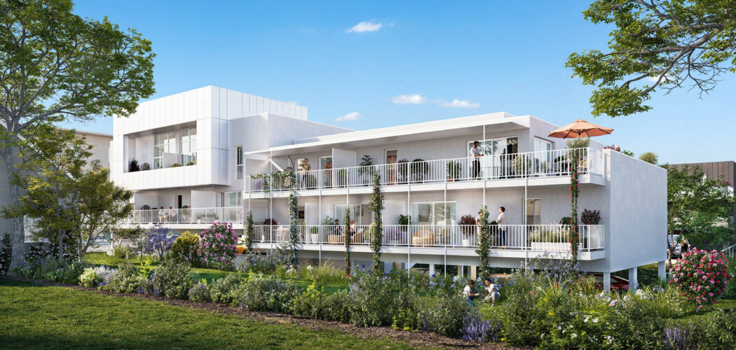 Programme immobilier neuf Agata - Bruges : appartements neufs T2–T4 à 100 m du tramway D (33520) - Référence : 14997