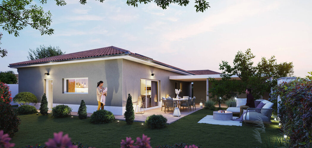 Programme immobilier neuf RÉSIDENCE TERRE D'ARGILE - Bruguières : maisons neuves et appartements du 2 au 5 pièces proche du centre (31150) - Référence : 14882