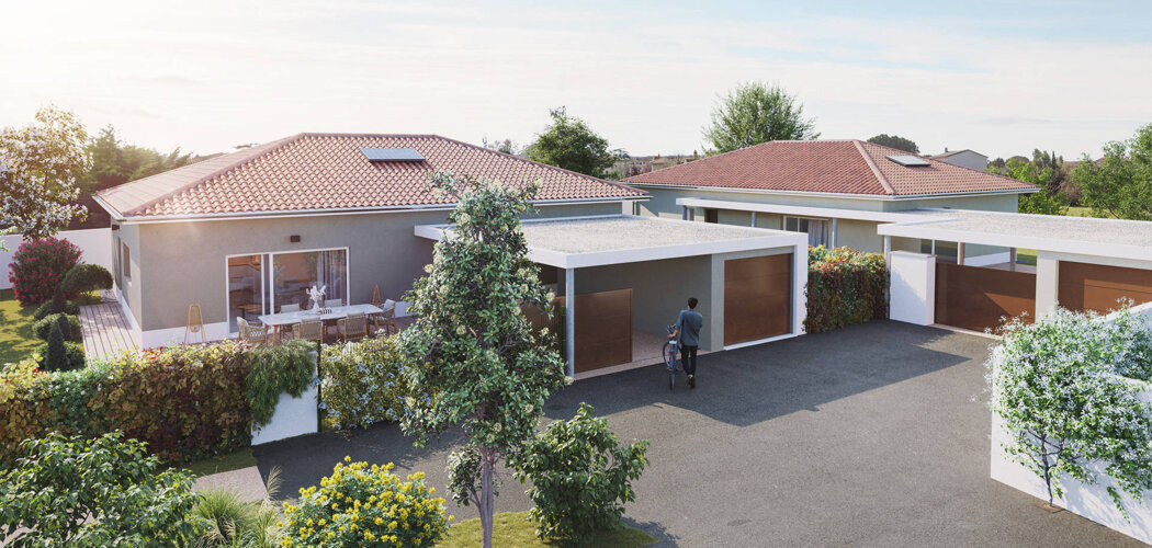 Programme immobilier neuf RÉSIDENCE TERRE D'ARGILE - Bruguières : maisons neuves et appartements du 2 au 5 pièces proche du centre (31150) - Référence : 14882