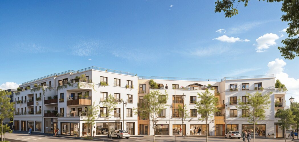 Programme immobilier neuf Belvédère Charles Christofle - Brunoy centre-ville proche Château de la Maison des Arts (91800) - Référence : 16503