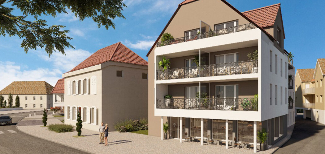 Programme immobilier neuf CLOS SAINT-GEORGE - Brunstatt-Didenheim appartements neufs aux portes de Mulhouse (68350) - Référence : 17312