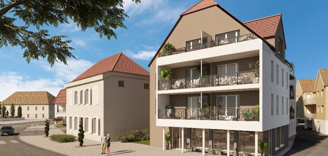 Programme immobilier neuf CLOS SAINT GEORGES - Brunstatt-Didenheim douceur de vivre aux portes de Mulhouse (68350) - Référence : 18155