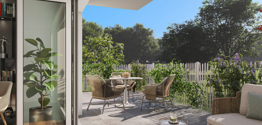 Programme immobilier neuf EKLOR - Bruz au centre du quartier de la Rabine (35170) - Référence : 15246