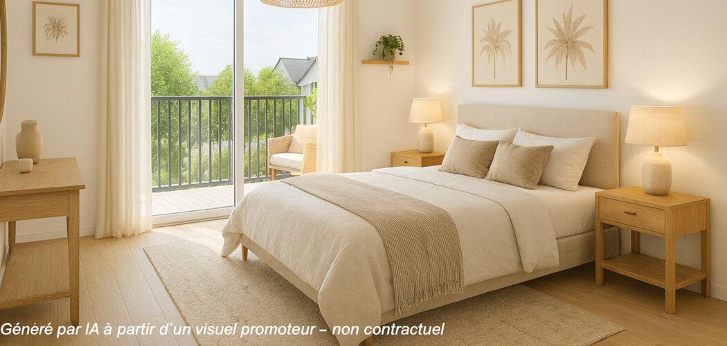 Programme immobilier neuf Le 29 - Bruz centre-ville à 4 min de la gare (35170) - Référence : 15251