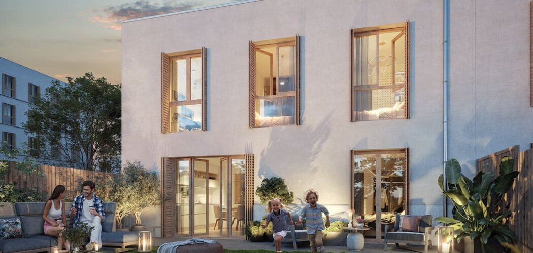 Programme immobilier neuf SEEKO - Bussy-Saint-Georges : 73 logements neufs T2–T5 à 10 min du RER A (77600) - Référence : 15725