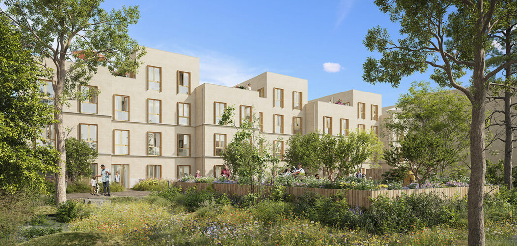 Programme immobilier neuf SEEKO - Bussy-Saint-Georges : 73 logements neufs T2–T5 à 10 min du RER A (77600) - Référence : 15725