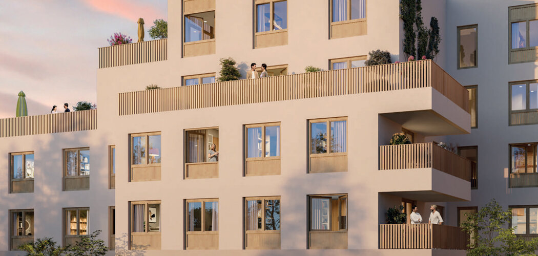 Programme immobilier neuf Sylva - Bussy-Saint-Georges à proximité à vélo du RER A (77600) - Référence : 16312