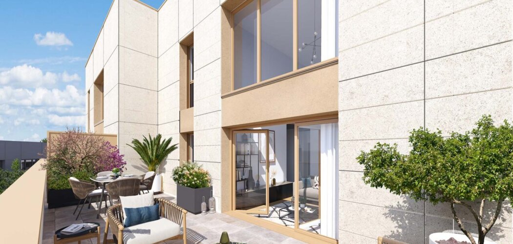 Programme immobilier neuf Résidence Green Life 3 - Bussy-Saint-Georges : appartements neufs T2–T5 à 700m du RER A (77600) - Référence : 15801