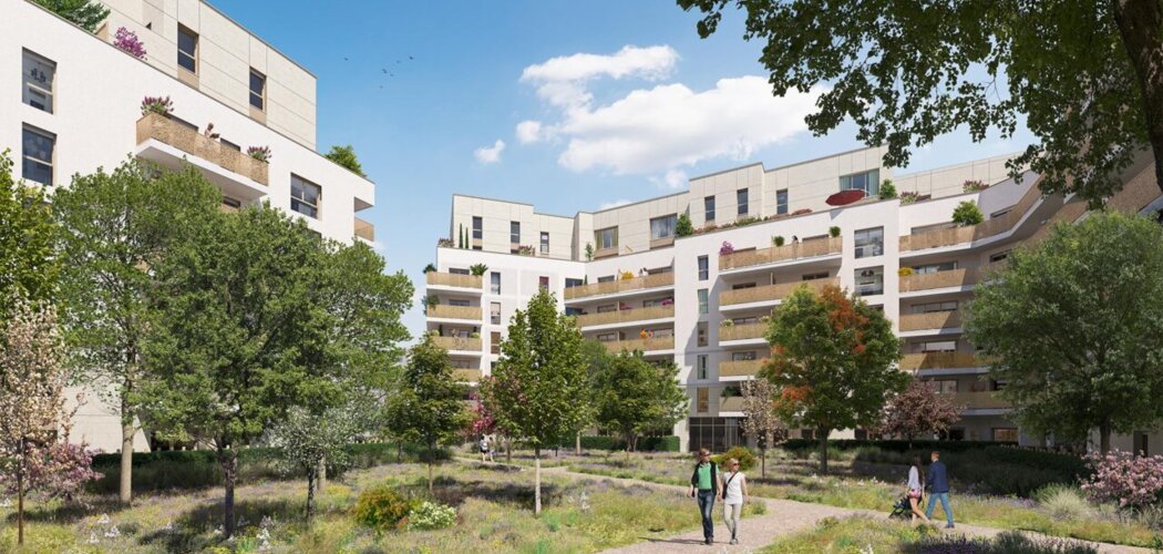 Programme immobilier neuf Résidence Green Life 3 - Bussy-Saint-Georges : appartements neufs T2–T5 à 700m du RER A (77600) - Référence : 15801