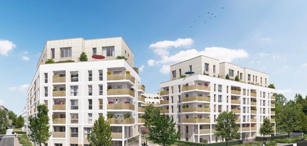 Programme immobilier neuf Résidence Green Life 3 - Bussy-Saint-Georges : appartements neufs T2–T5 à 700m du RER A (77600) - Référence : 15801