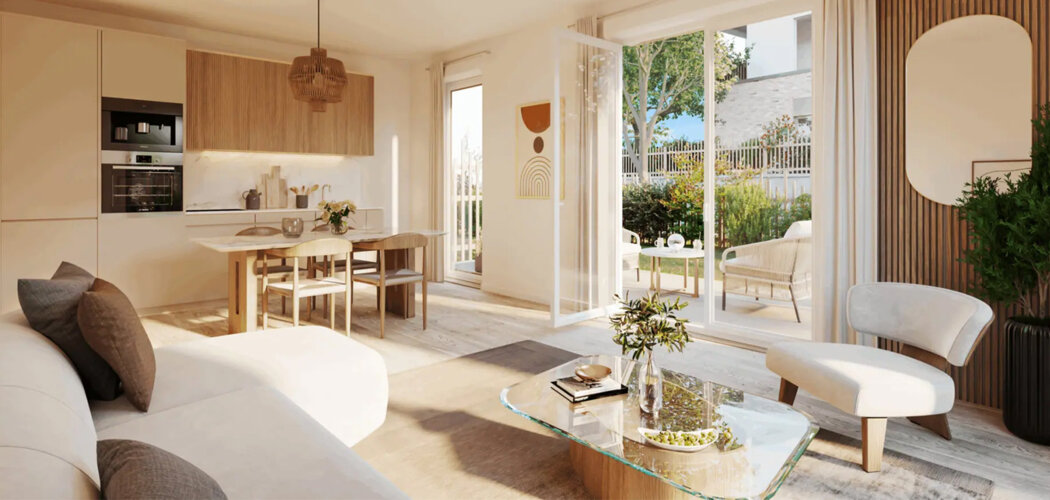 Programme immobilier neuf VILLAS SOHANA - Bussy-Saint-Georges écoquartier du Sycomore (77600) - Référence : 13824