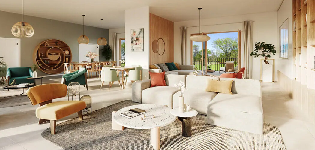 Programme immobilier neuf VILLAS SOHANA - Bussy-Saint-Georges écoquartier du Sycomore (77600) - Référence : 13824