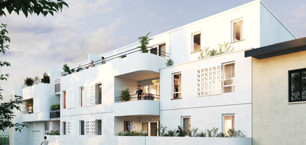 Programme immobilier neuf Le Clos des Alpilles - Cabannes : Appartements T2–T3 avec balcons, jardins et stationnements en hyper centre du village (13440) - Référence : 5990