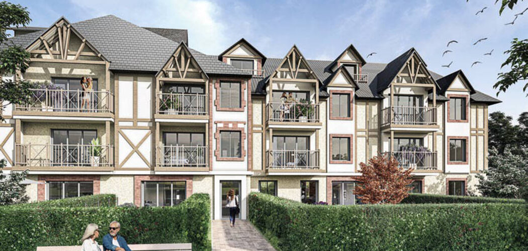 Programme immobilier neuf LE MERVEILLEUX - Cabourg à deux pas de la plage (14390) - Référence : 14484