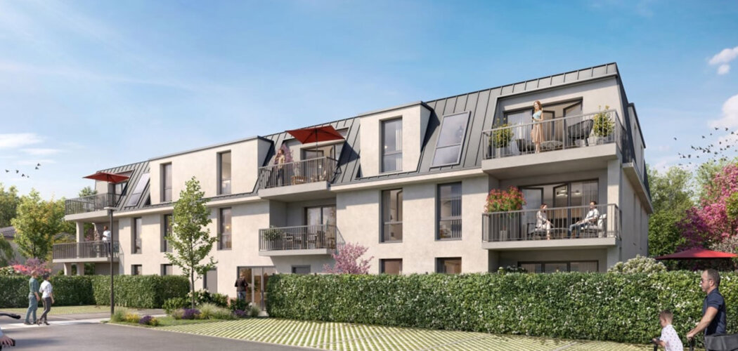 Programme immobilier neuf LA ROSE DES VENTS - Cabourg adresse paisible proche plage et commerces (14390) - Référence : 17257