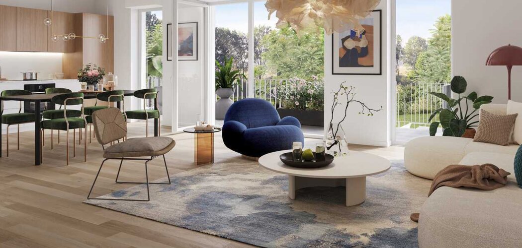 Programme immobilier neuf Résidence Eléonore - Caen : appartements neufs du studio au 5 pièces proche du parc d'Ornano (14000) - Référence : 10055