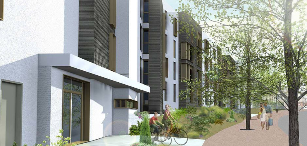 Programme immobilier neuf EnVergure - Caen : Appartements T2–T4 avec terrasses, parking et vues boisées proche de l’Hippodrome et Zénith (14000) - Référence : 14332