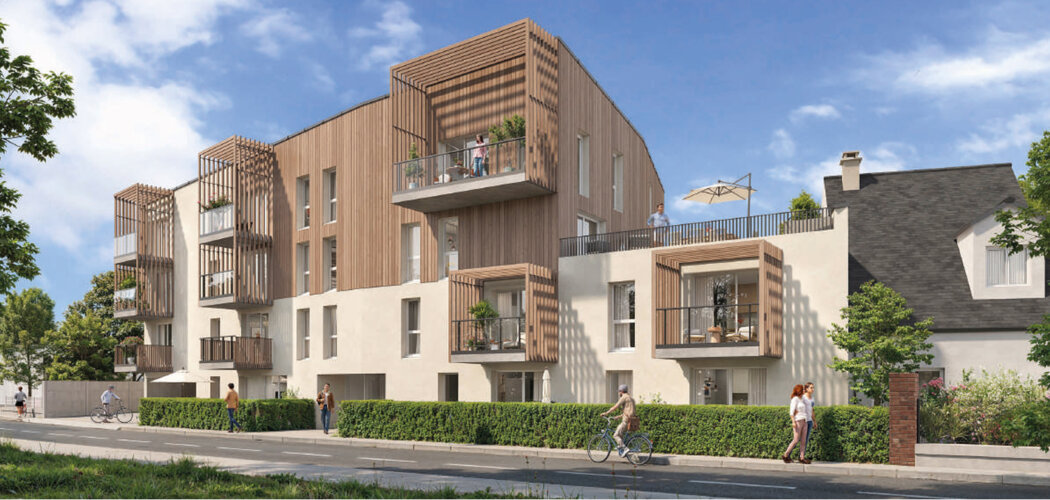 Programme immobilier neuf Sélène - Caen aux portes du centre-ville et à deux pas du futur tram Pompidou (14000) - Référence : 14513