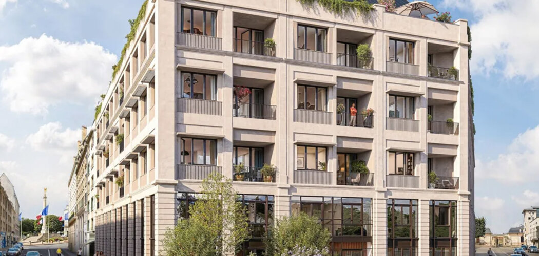 Programme immobilier neuf Coeur St Jean - Caen centre proche Orne résidence moderne et bien connectée (14000) - Référence : 17179