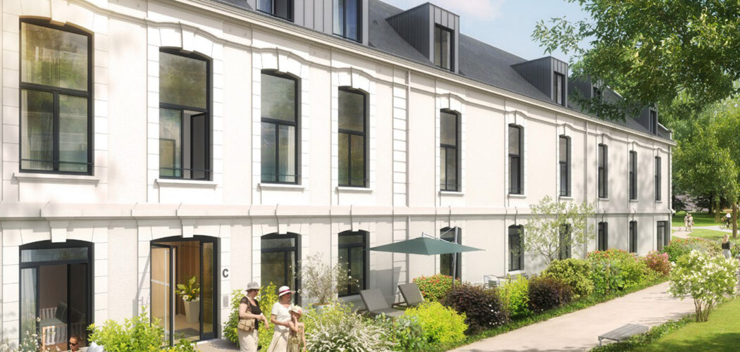 Programme immobilier neuf LA RESIDENCE JEANNE - Caen charme de l’ancien dans le quartier Saint-Gilles (14000) - Référence : 18151