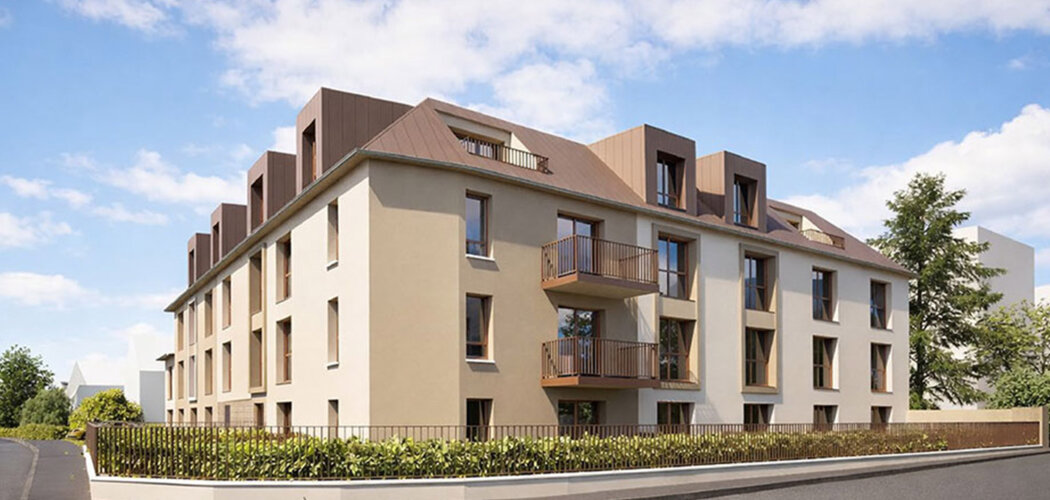 Programme immobilier neuf Les Loges Cadomus - Caen logements lumineux près campus et transports (14000) - Référence : 17747