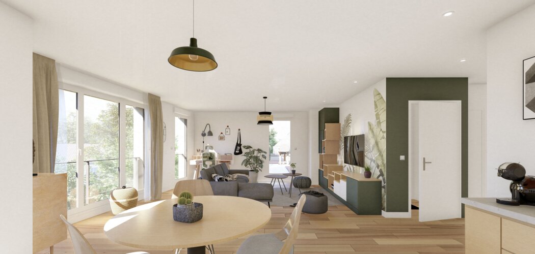 Programme immobilier neuf Astralis - Caen, logements neufs et proximité gare en cœur de métropole (14000) - Référence : 14501