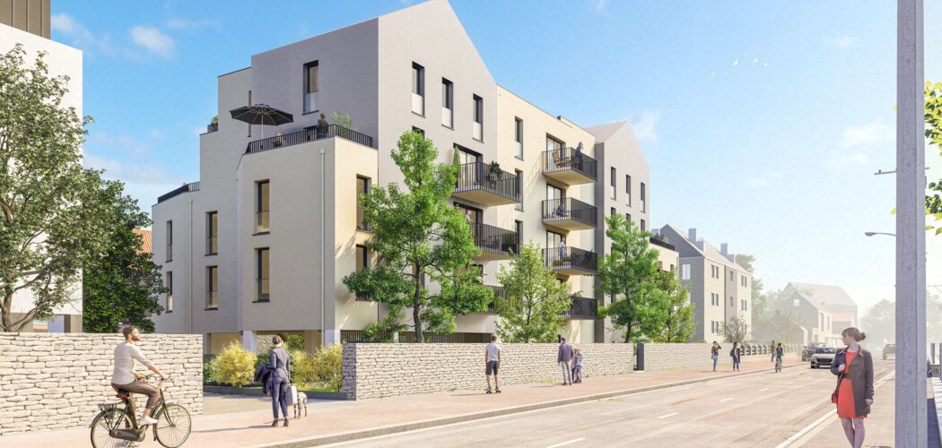 Programme immobilier neuf Astralis - Caen, logements neufs et proximité gare en cœur de métropole (14000) - Référence : 14501