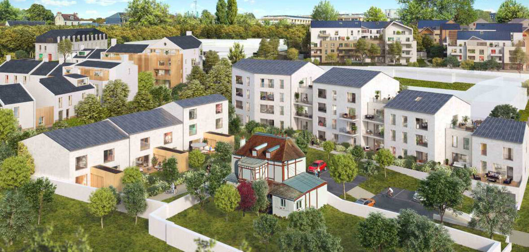 Programme immobilier neuf ADELAIDE - Caen maisons neuves quartier Coteaux de l’Abbaye avec jardin (14000) - Référence : 17023