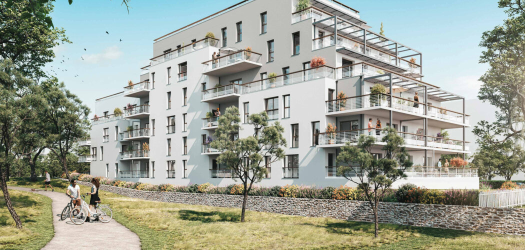 Programme immobilier neuf Elysium - Caen près du port de plaisance (14000) - Référence : 14504