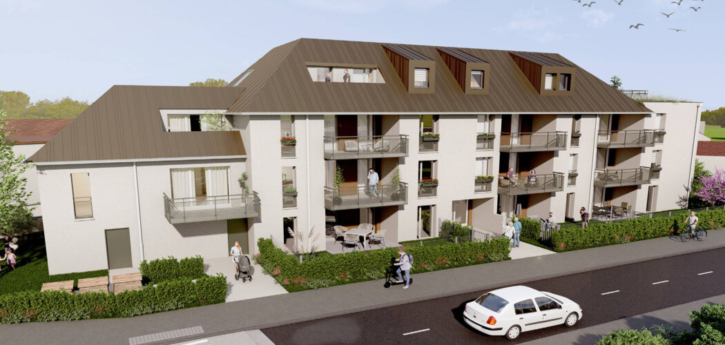 Programme immobilier neuf Villa de Nacre - Caen résidence intimiste proche CHU et université (14000) - Référence : 12720