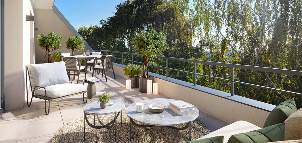 Programme immobilier neuf Villa Solea - Caen résidence intimiste proche du tram Copernic (14000) - Référence : 13496
