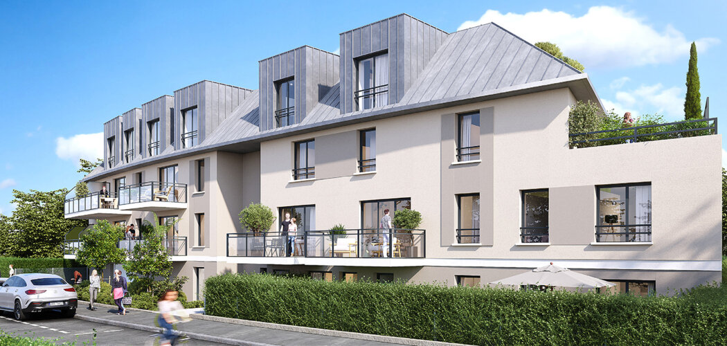 Programme immobilier neuf Villa Solea - Caen résidence intimiste proche du tram Copernic (14000) - Référence : 13496