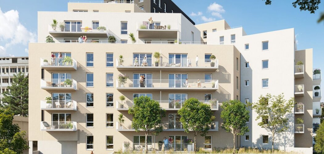 Programme immobilier neuf Horizons - Caen résidence moderne à 5 minutes de l’arrêt Copernic (14000) - Référence : 17769