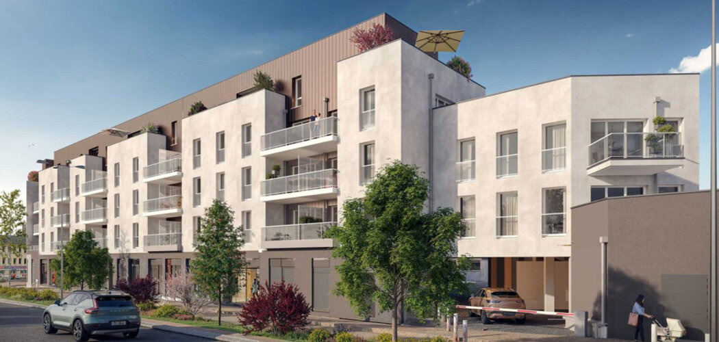 Programme immobilier neuf COUR GABRIEL 2 - Caen secteur Hastings près des commerces (14000) - Référence : 14509