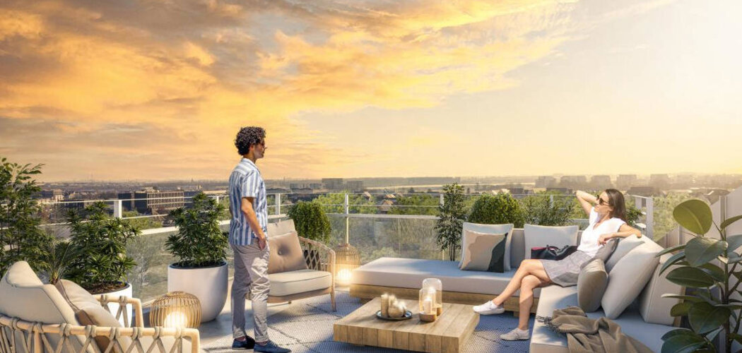 Programme immobilier neuf ATHENA -  Caen Sud : appartements neufs du studio au 5 pièces à 300m du tramway T3 (14000) - Référence : 10872