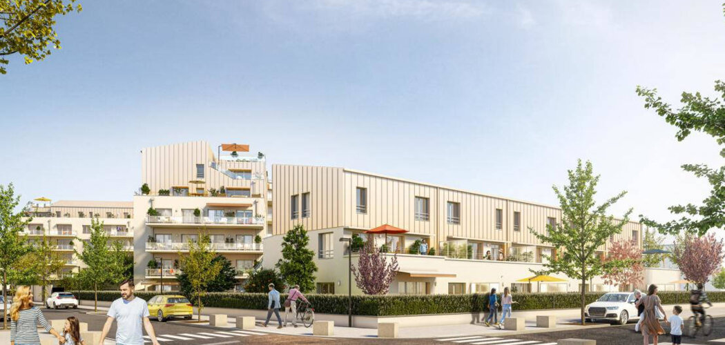 Programme immobilier neuf ATHENA -  Caen Sud : appartements neufs du studio au 5 pièces à 300m du tramway T3 (14000) - Référence : 10872