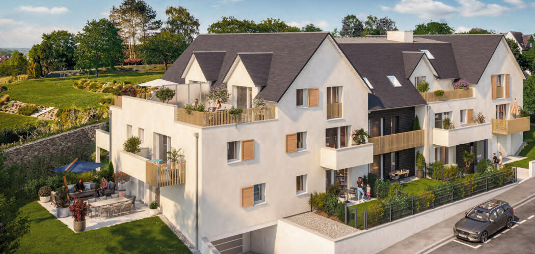 Programme immobilier neuf Belle Vue - Caen vivre Bas Venoix quartier calme proche centre ville (14000) - Référence : 17217
