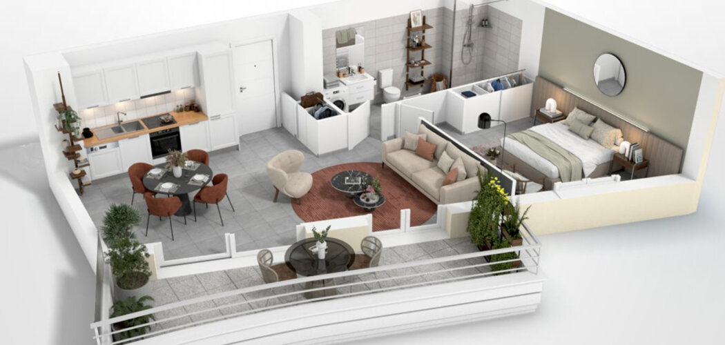 Programme immobilier neuf BLUE ART - Cagnes-sur-Mer à proximité des plages (06800) - Référence : 11222